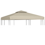Vidaxl vervangend tentdoek prieel 310 g m² 3x3 m beige