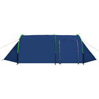 Vidaxl tent 4-persoons marineblauw en groen