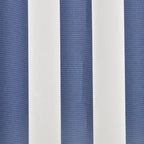 Vidaxl luifeldoek 4x3 m canvas blauw en wit