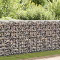 Vidaxl schanskorf met deksels 100x50x30 cm gegalvaniseerd draad