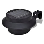Vidaxl solar buitenlampset 6 stuks zwart
