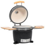 Vidaxl kamado barbecue grill smoker keramisch 33 cm