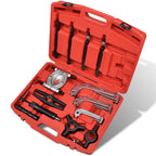 Vidaxl hydraulische lagertrekker en -afscheider 25 delig