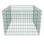 Vidaxl compostbak vierkant 100x100x70 cm mesh