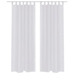 Vidaxl gordijn wit 140x245 cm (2 stuks)