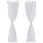 Vidaxl gordijn wit 140x245 cm (2 stuks)