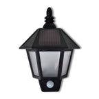 Vidaxl wandlamp solar met bewegingsensor 2 st