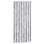 Vidaxl vliegengordijn 90x220 cm chenille grijs en wit