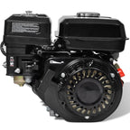 Vidaxl benzinemotor 6,5 pk 4,8 kw zwart