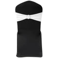 Vidaxl decoratief stoellint met een diamant 25 stuks (wit)