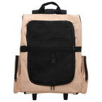 Vidaxl huisdierentrolley inklapbaar beige