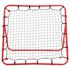 Vidaxl voetbal kickback rebounder verstelbaar 100x100 cm