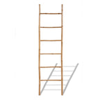 Vidaxl handdoekenladder met 6 sporten bamboe