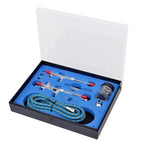 Vidaxl airbrush set met 2 pistolen