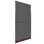 Vidaxl hordeur met scharnieren bruin 120 x 240 cm