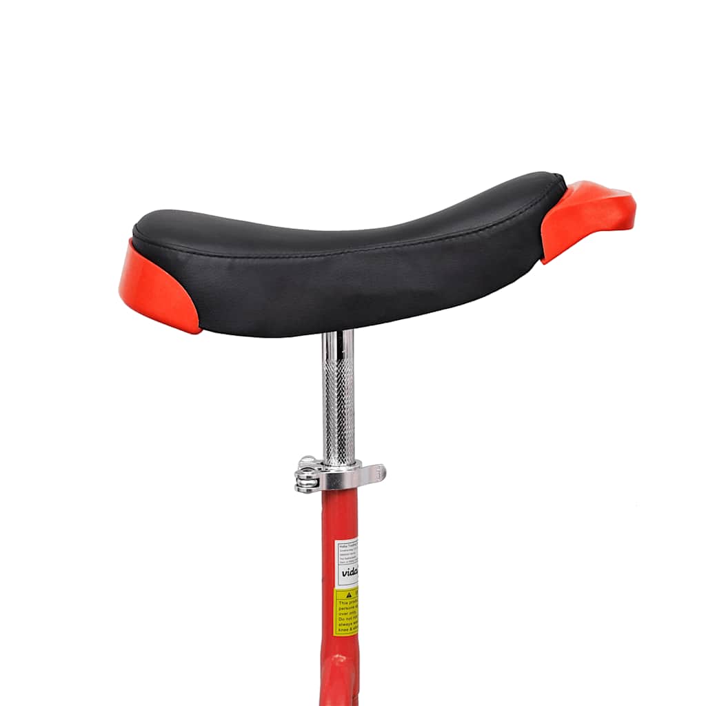 Vidaxl eenwieler verstelbaar 20 inch rood