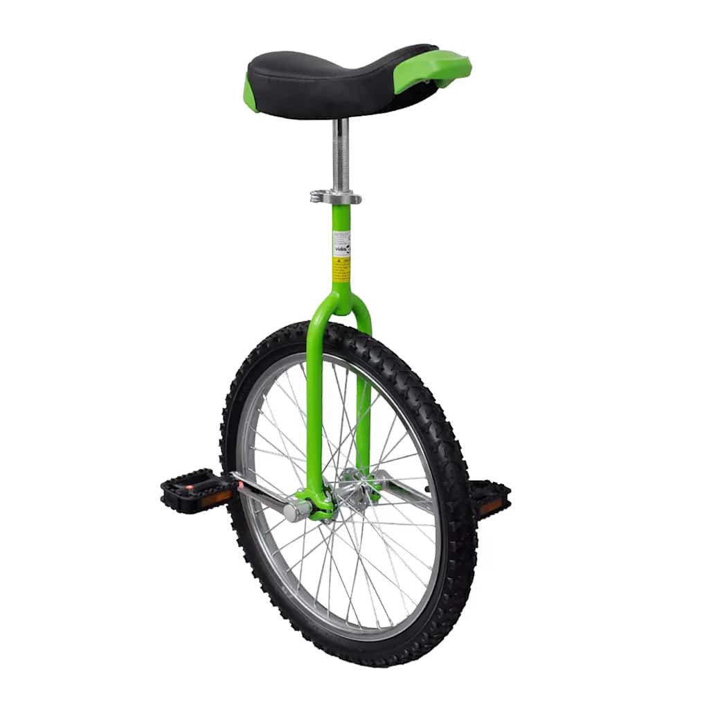 Vidaxl eenwieler verstelbaar 20 inch groen