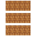 VidaXL Terrastegels 30 x 30 cm Acacia set van 30