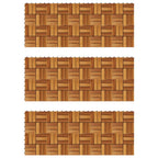 VidaXL Terrastegels 30 x 30 cm Acacia set van 30