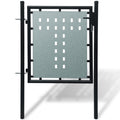 Vidaxl zwarte enkele deur 100x100 cm