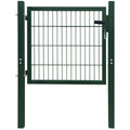 Vidaxl 2d hekpoort (enkel) groen 100x80 cm