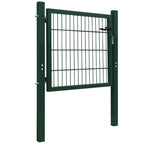 Vidaxl 2d hekpoort (enkel) groen 100x80 cm