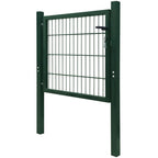Vidaxl 2d hekpoort (enkel) groen 100x80 cm