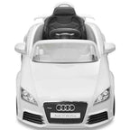 Vidaxl elektrische auto audi tt rs met afstandsbediening wit