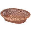 Vidaxl hondenmand huisdierenbed 50 cm natuurlijk wilgen