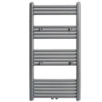 Vidaxl radiator handdoekenrek recht 600x1160 mm grijs