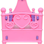 Vidaxl poppenbed voor kinderen kinderkamer roze + paars