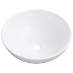 Vidaxl wastafel wit 28x28x10 cm keramiek