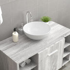 Vidaxl wastafel wit 28x28x10 cm keramiek