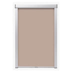 Vidaxl rolgordijn verduisterend beige p08 408