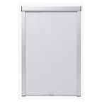 Vidaxl rolgordijn verduisterend wit m08 308