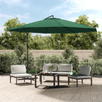 VidaXL Zweefparasol 3,5 m groen