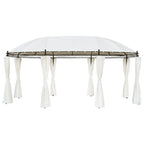 VidaXL Prieel 530x350x265 cm crèmewit