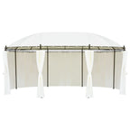 VidaXL Prieel 530x350x265 cm crèmewit