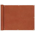 Vidaxl balkonscherm oxford textiel 90x600 cm terracotta