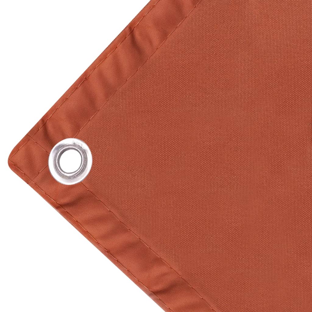 Vidaxl balkonscherm oxford textiel 90x600 cm terracotta