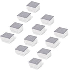 Vidaxl grondspots 12 st led 100x100x68 mm
