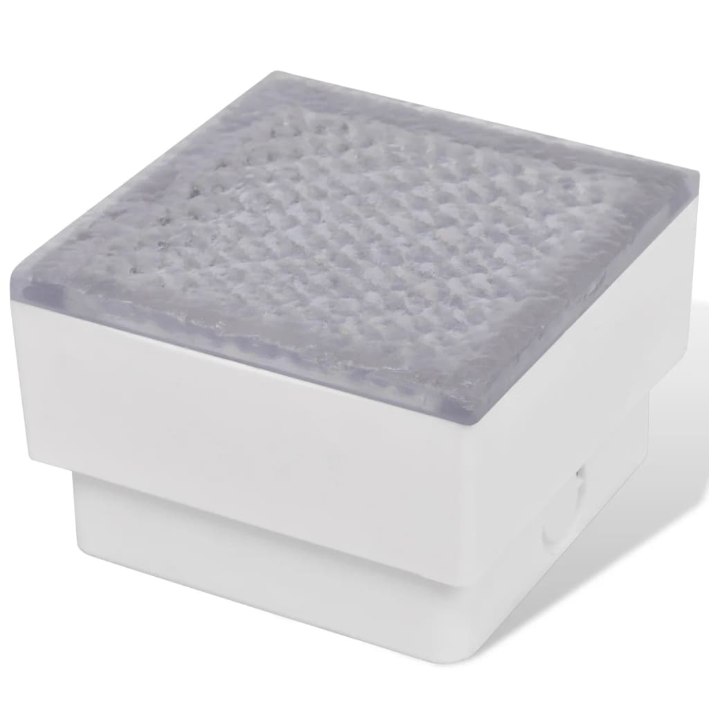 Vidaxl grondspots 12 st led 100x100x68 mm