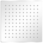 Vidaxl regendouchekop roestvrij staal 20x20 cm vierkant