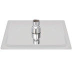 Vidaxl regendouchekop roestvrij staal 20x20 cm vierkant