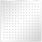 Vidaxl regendouchekop vierkant 30x30 cm roestvrij staal