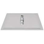 Vidaxl regendouchekop vierkant 30x30 cm roestvrij staal