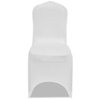 Vidaxl stoelhoes stretch 4 stuks wit