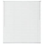 VidaXL Zonwering aluminium 140x160 cm wit