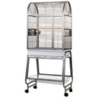Strong papegaaienkooi villa nora 67,7x51,5x154 cm grijs 93083