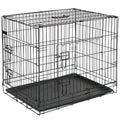 @pet hondenbench 50,8x30,5x35,5 cm metaal zwart 15006